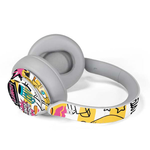 Looney Tunes Tweety and Sylvester Striped Patches Surface Headphones Skin